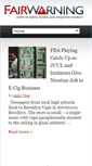 Mobile Screenshot of fairwarning.org